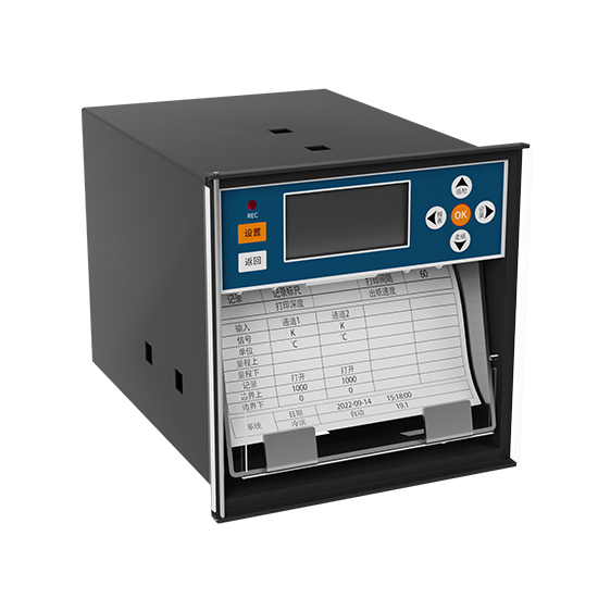 j9真人第一品牌R1200 1-12路 液晶智能 打印有纸记录仪 电流/电压/温度/压力